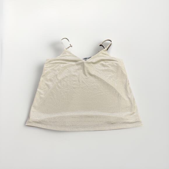 Express Womens White Stretched Cami Tank Top Size XS NWT NEW - Picture 1 of 8